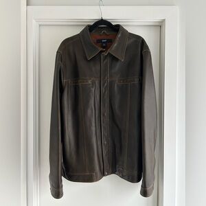 Gap Vintage Leather Jacket